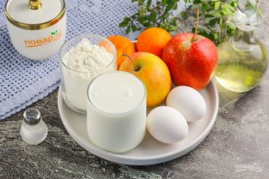 Блины с фруктами