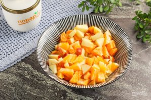 Блины с фруктами
