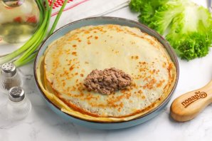 Блины с ливером