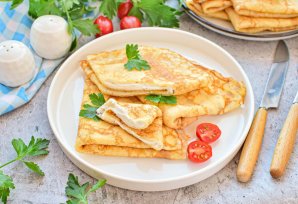 Блины с маскарпоне