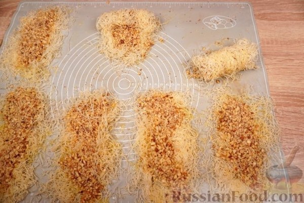 Пахлава из теста катаифи (кадайф)