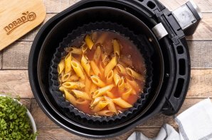 Макароны в аэрогриле