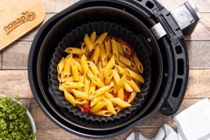 Макароны в аэрогриле