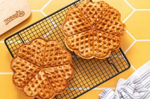 Вафли из зеленой гречки