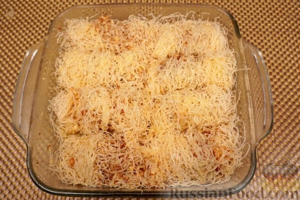 Пахлава из теста катаифи (кадайф)