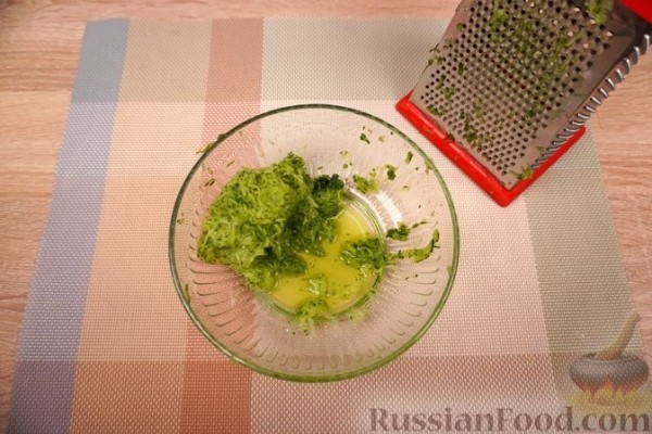 Креветки, жаренные в тесте катаифи (во фритюре)