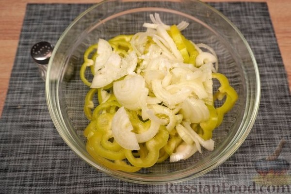 Салат из зелёного перца
