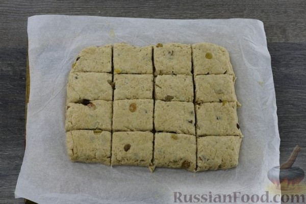 Сконы с корицей и изюмом