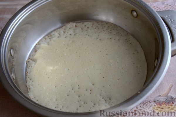 Блины кружевные