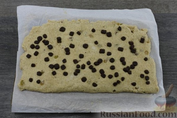 Сконы с корицей и изюмом