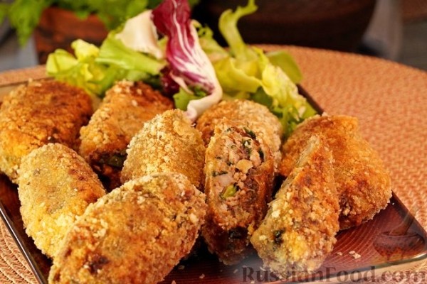 Рыбные палочки из скумбрии