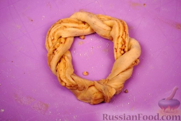 Турецкие бублики с тахини и орехами