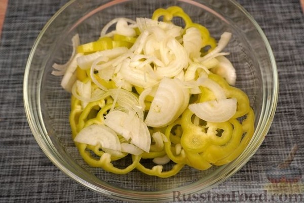 Салат из зелёного перца