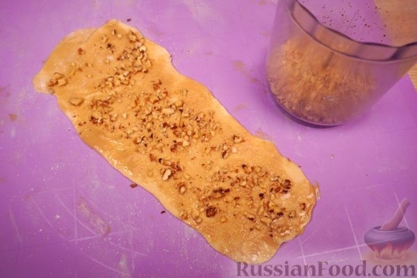 Турецкие бублики с тахини и орехами
