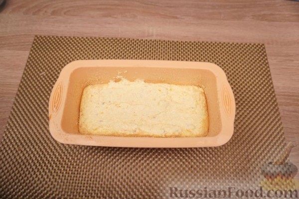 Творожный пудинг с картофелем