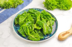 Салат с нектаринами и дыней