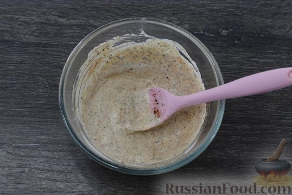 Куриные шашлычки в чесночно-йогуртовом соусе