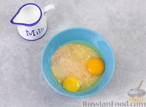 Овсяноблин с яблоками (в духовке)