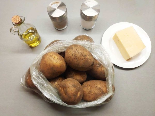 Картошка с сыром в духовке