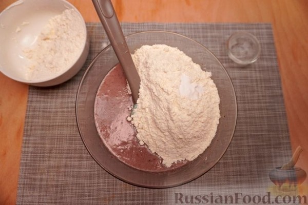 Пряники на повидле, с сахарной глазурью