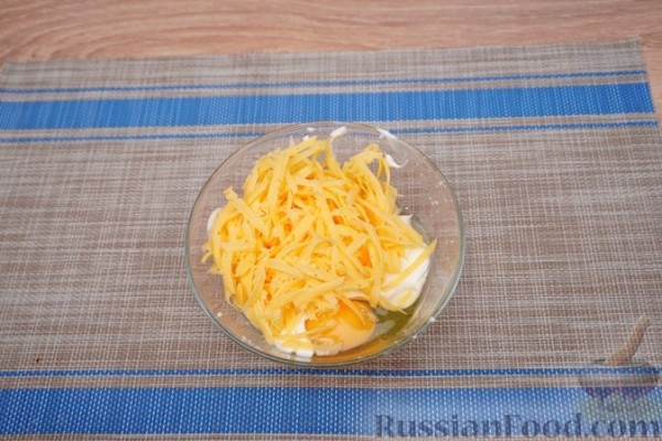 Картофельный гратен с творогом и сыром