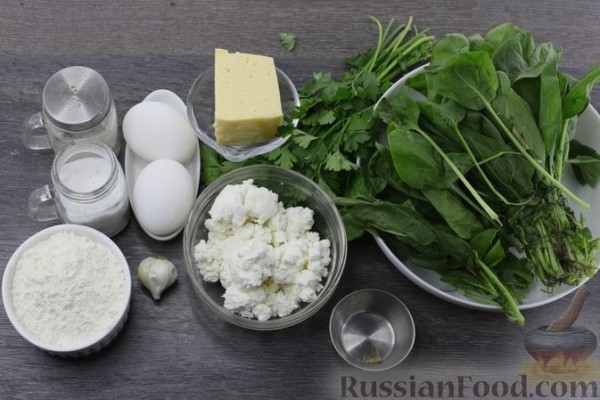 Творожные ньокки со шпинатом и сыром
