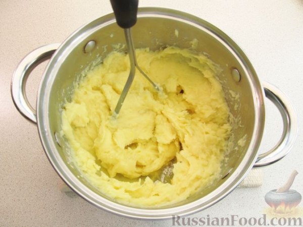 Картофельная запеканка с фаршем и сыром