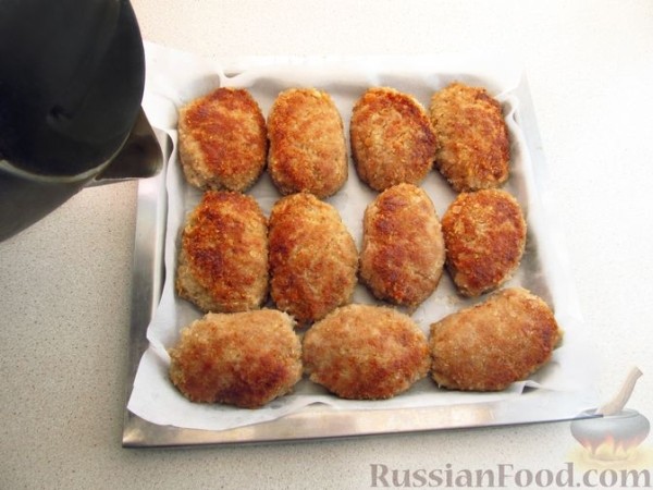 Свиные котлеты в духовке