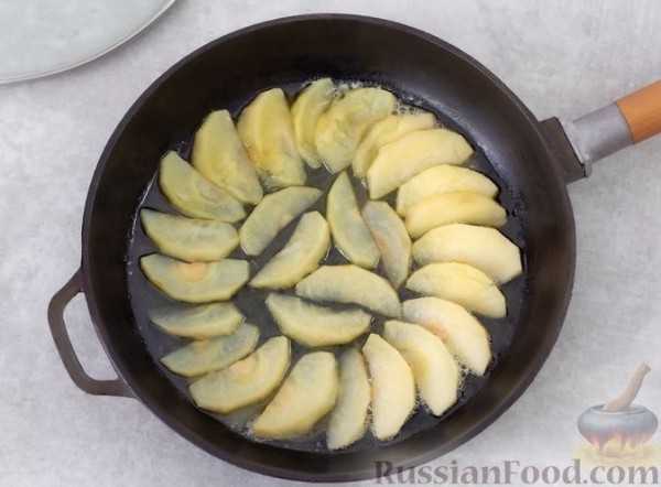 Овсяноблин с яблоками (в духовке)