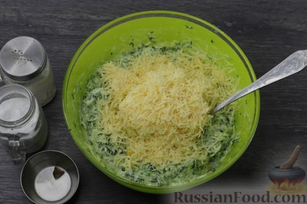 Творожные ньокки со шпинатом и сыром