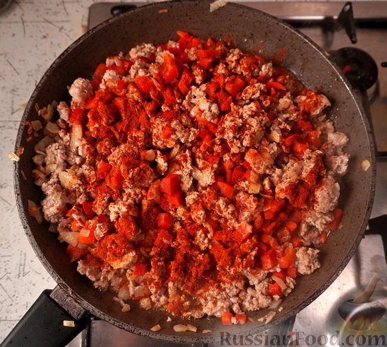 Мусака из картофеля