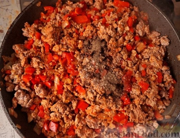 Мусака из картофеля