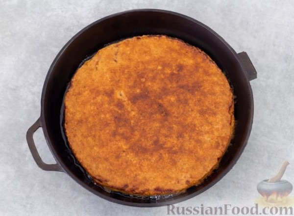 Овсяноблин с яблоками (в духовке)