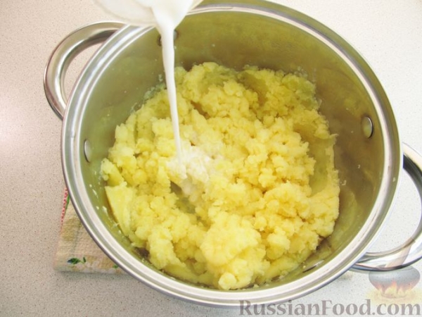 Картофельная запеканка с фаршем и сыром