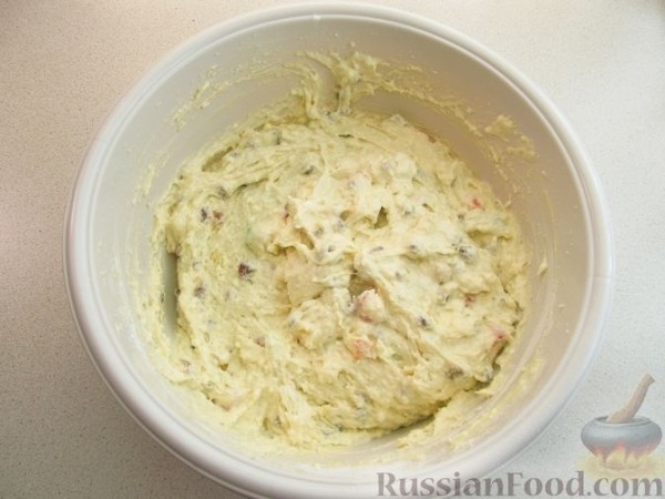 Творожные куличи с изюмом и цукатами