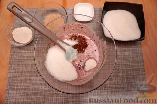 Пряники на повидле, с сахарной глазурью