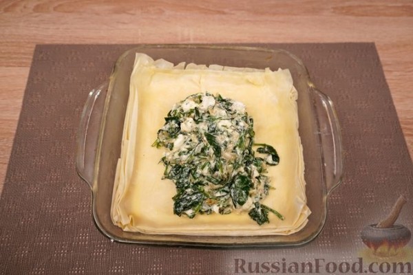Спанакопита (пирог со шпинатом)