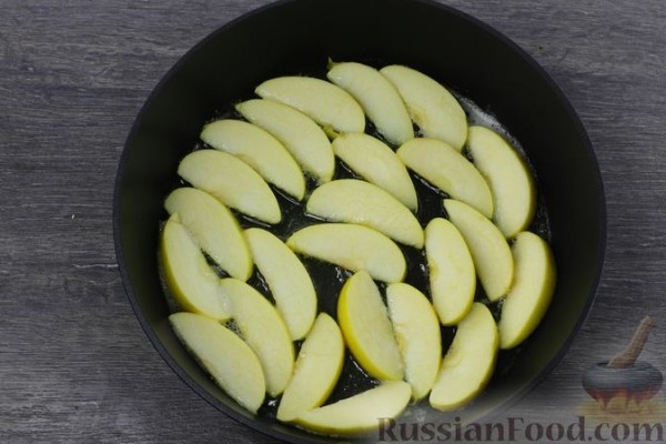 Печёночные оладьи с яблоками (без муки)