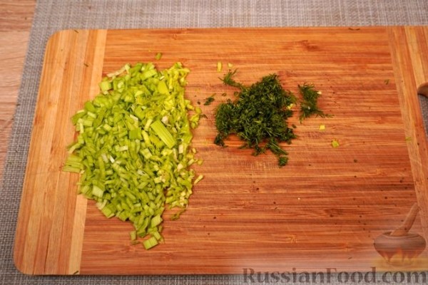 Запечённый картофель, фаршированный ветчиной и сыром