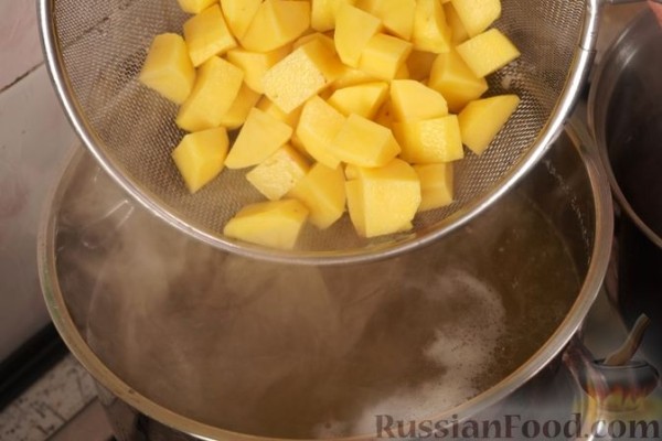 Суп из баранины с картофелем