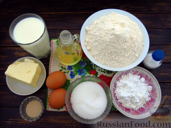 Сдобные дрожжевые сочники с масляно-заварным кремом