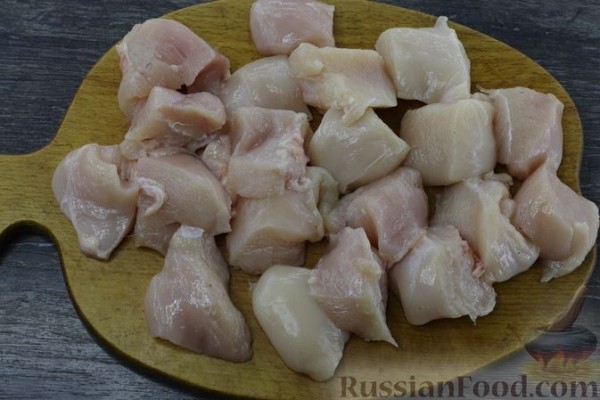 Куриные шашлычки в чесночно-йогуртовом соусе