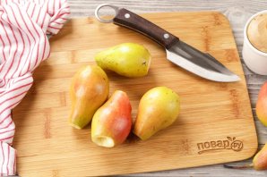 Цветаевский пирог с грушами