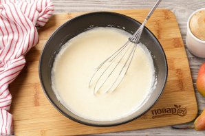 Цветаевский пирог с грушами