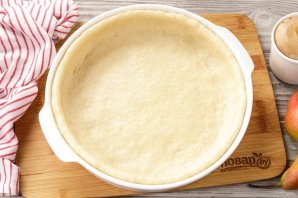 Цветаевский пирог с грушами