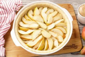 Цветаевский пирог с грушами