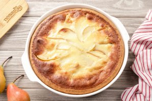 Цветаевский пирог с грушами