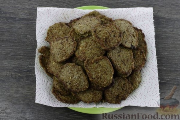 Печёночные оладьи с яблоками (без муки)