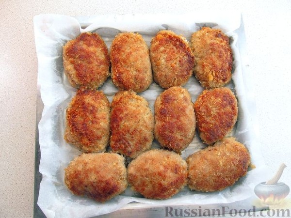 Свиные котлеты в духовке