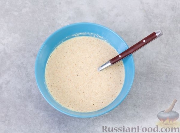 Овсяноблин с яблоками (в духовке)